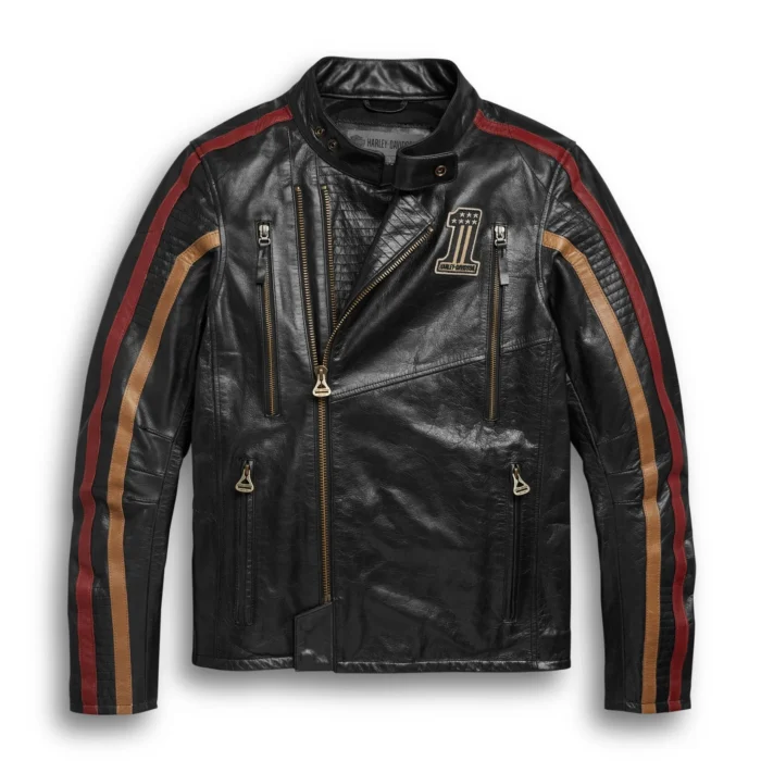 Harley Davidson Mens 1st Arterial Leather Jackets