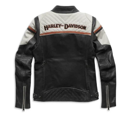 Harley Davidson Womens Miss Enthusiast II Leather Riding Jackets
