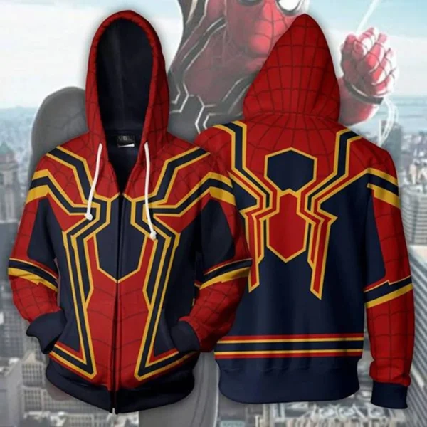 Infinity War 2018 Avengers RDJ Coolest Hoodie