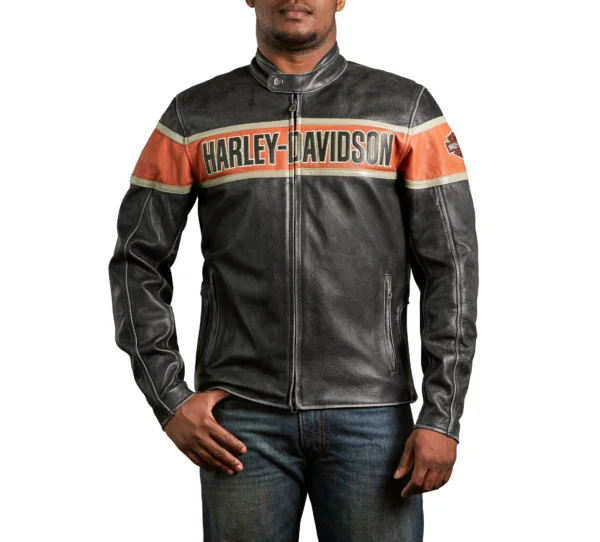 Mens Harley Davidson Victory Lane Leather Jackets