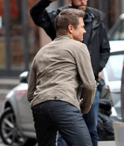 Mission Impossible Rogue Nation Jeremy Renner Suede Jackets