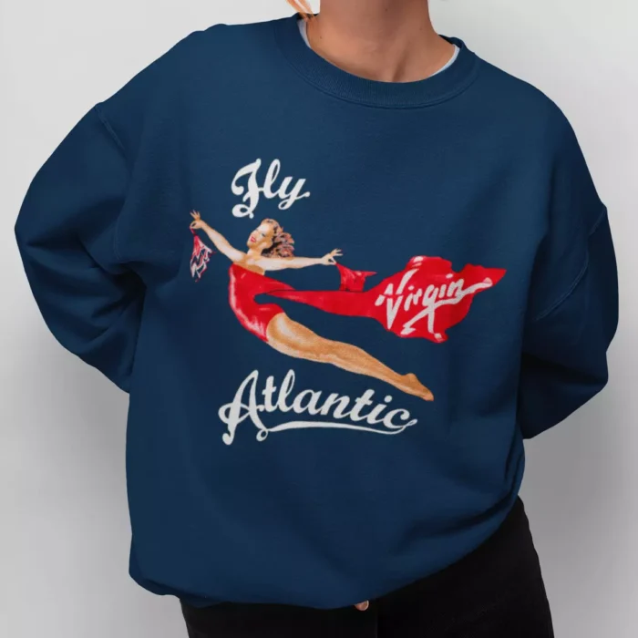 Princess Diana Fly Atlantic Blue Sweatshirt