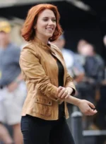 Scarlett Johansson Avengers Endgame Natasha Romanoff Black Jacket