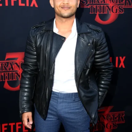 Tahj Mowry Event Stranger Things Leather Jacket