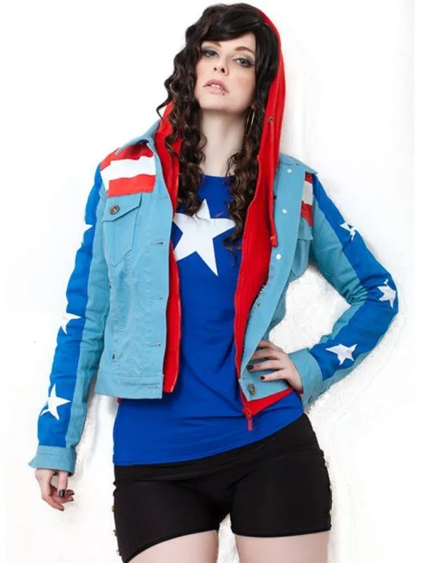 Young Avengers America Chavez Denim Jacket