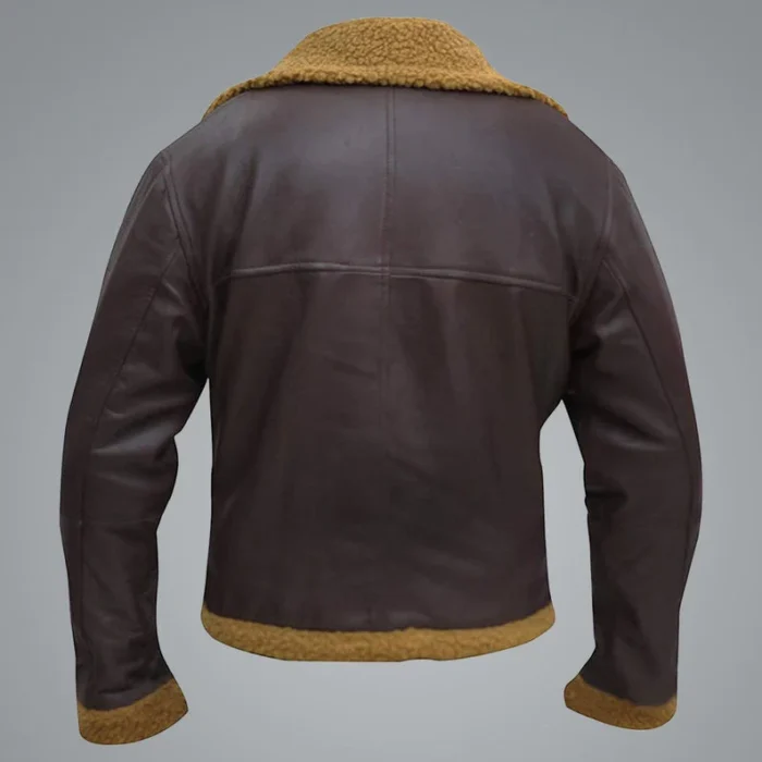 Carl Flying Aviator Winter SF Bomber Leather Jackets