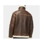 Danielle Aviator Brown Shearling Sheepskin Jackets