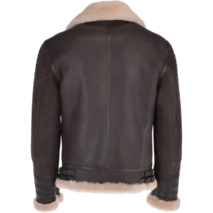 David Brown Flying Shearling Leather Jackets