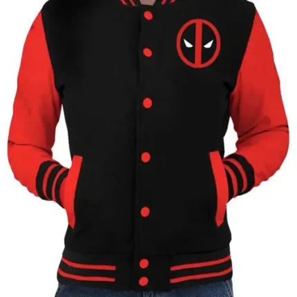 Deadpool Red And Black Jacket