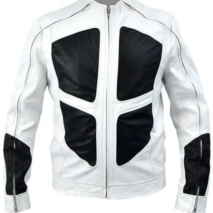 Lewis Tan DeadPool 2 Black And White Jacket