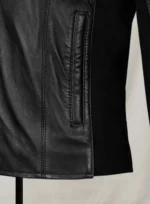 Mens & Womens Rave Cafe Racer Black Biker Leather Jackets