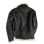 Philip B6 Bomber Shearling Fur Leather Jacket