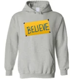 Ted Lasso Believe Grey Hoodie