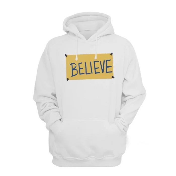 Ted Lasso Believe White Hoodie