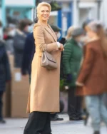 Ted Lasso Rebecca Welton Long Trench Brown Coats