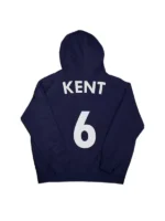 Ted Lasso Roy Kent 6 Blue Fleece Hoodie