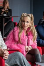 Ted Lasso Season 3 Keeley Jones Pink Fur Coat