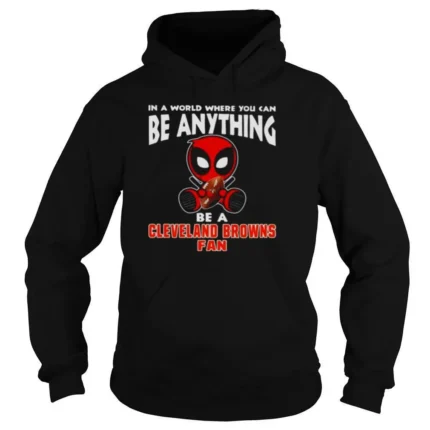 Deadpool Cleveland Browns Hoodie